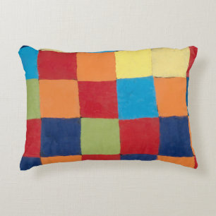 Coussins Décoratifs Vintage Paul Klee Qu 1 Color Chart Art Carré