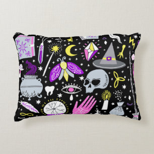 Coussins Décoratifs Vintage tartan brun-orange.