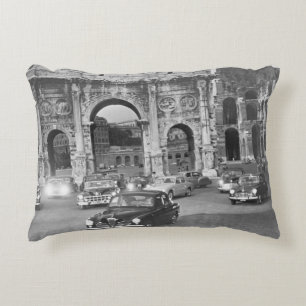 Coussins Décoratifs Voitures et monuments anciens Rome Italyvintage, c