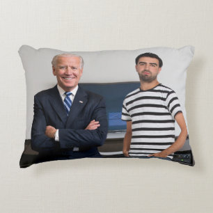 Coussins Décoratifs Vous avez rencontré le président Joe Biden   Ajout
