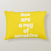 Vous êtes un rayon de soleil, joyeux jaune soleil
