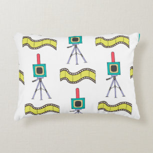 Coussins Décoratifs Voyage photographique : Motif de caméra Vintage