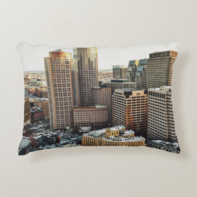 Coussins Décoratifs Vue de Boston (Devant)