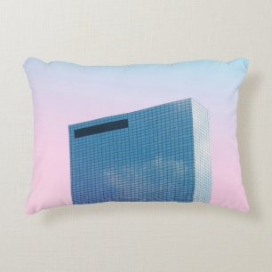 COUSSINS DÉCORATIFS VUE DES MOTS SUR L'IMMEUBLE