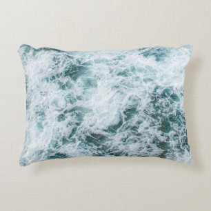 Coussins Décoratifs Vue du haut des vagues océaniques