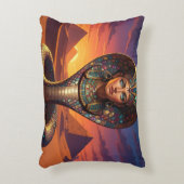 Coussins Décoratifs Wadjet – déesse cobra égyptienne (Devant(Vertical))