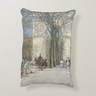 Coussins Décoratifs Washington Arch, Spring de Frederick Childe Hassam