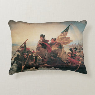 Coussins Décoratifs Washington traversant le Delaware par Emanuel Leut