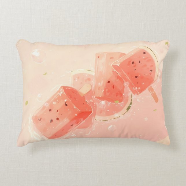 Coussins Décoratifs Watermelon Popsicle (Devant)