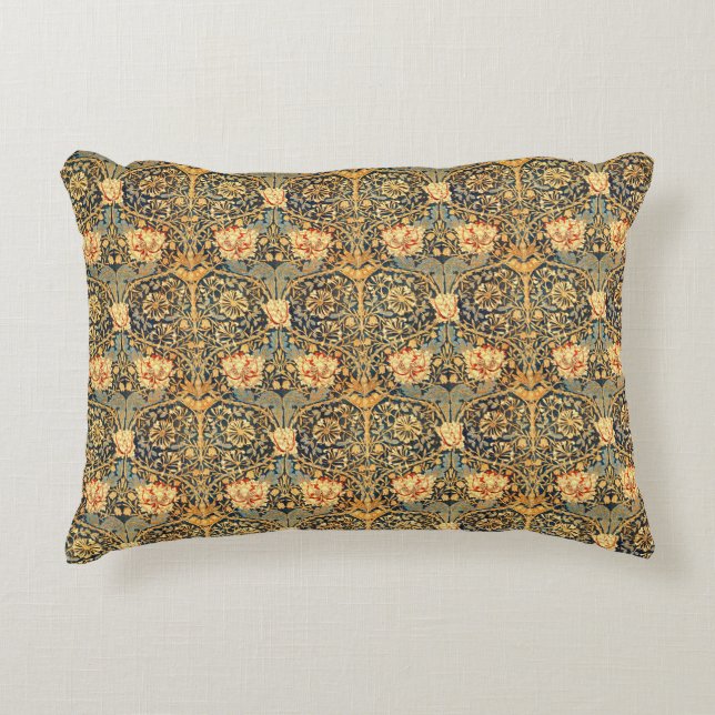 Coussins Décoratifs William Morris Honeysuckle Motif (Devant)