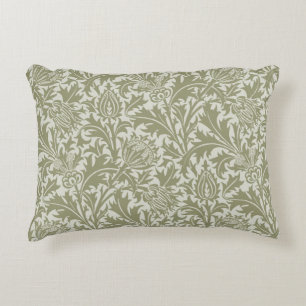 Coussins Décoratifs William Morris Thistle Sage Green Motif