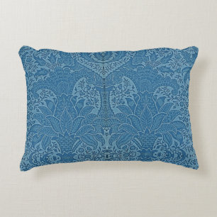 Coussins Décoratifs William Morris Vintage Blue Floral patron