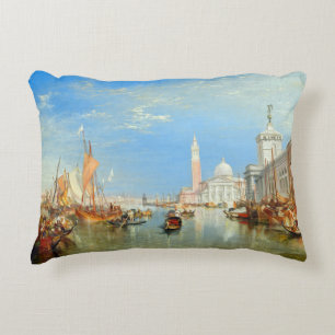 Coussins Décoratifs William Turner - Venise, le Dogana et San Giorgio