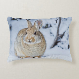 Coussins Décoratifs Wyoming, comté de Sublette, lapin de Nuttall