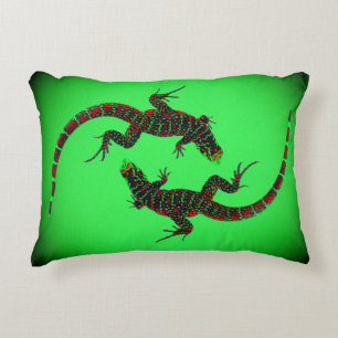 Coussins Décoratifs Yin Yang Lizards