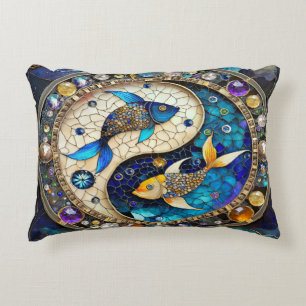 Coussins Décoratifs Zodiaque - Poissons Yin et Yang
