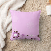 Coussins en coton Brown et rose (Couverture)