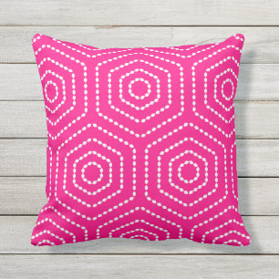 Coussins extérieurs de motif géométrique de ros