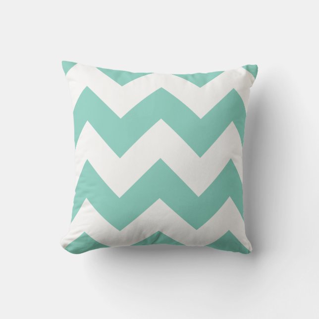 Coussins extérieurs de zigzag de Chevron de (Recto)