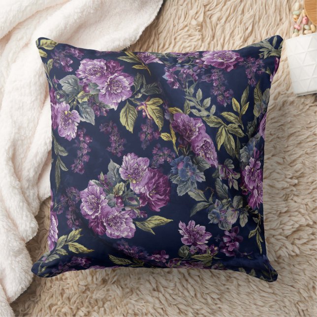Coussins jetables à motif floral (Couverture)
