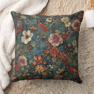 Coussins jetables à motif floral