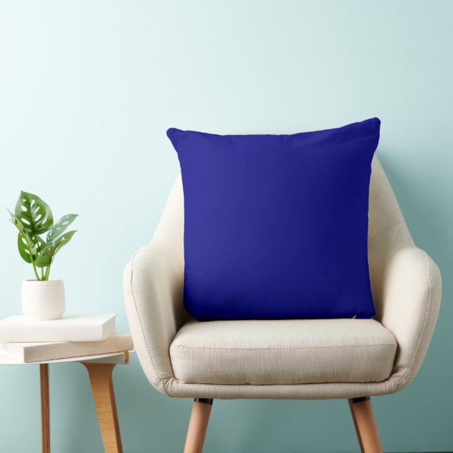 Coussins jetés bleu marine (Chaise)