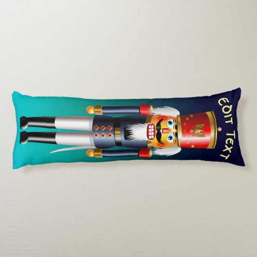 Coussins Longs 2 Soldats du Jouet Nutcracker Xmas Nutty (Dos)