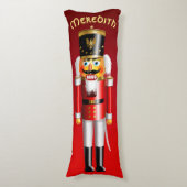 Coussins Longs 2 Soldats du Jouet Nutcracker Xmas Nutty (Devant (Vertical))