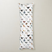 Coussins Longs 36 races de pigeon (Dos (Vertical))