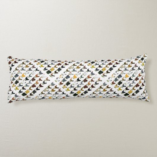 Coussins Longs 49 poules de poulet (Dos)