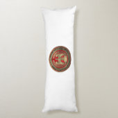 Coussins Longs [600] Aigle impérial romain d'or (Dos (Vertical))