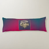 Coussins Longs 8e anniversaire de mariage 2 photos Bronze Tourmal (Dos)