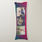 Coussins Longs 8e anniversaire de mariage 2 photos Bronze Tourmal (Devant (Vertical))