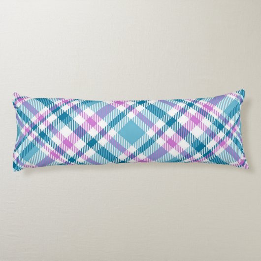 Coussins Longs à damiers motif (Dos)