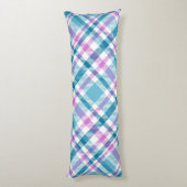 Coussins Longs à damiers motif (Dos (Vertical))