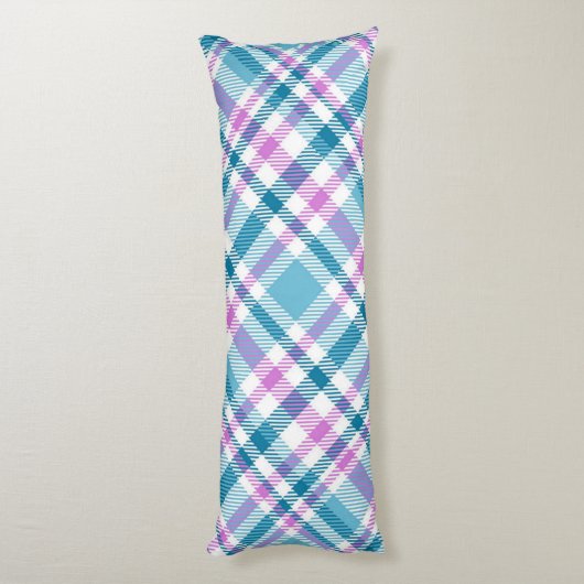 Coussins Longs à damiers motif (Dos (Vertical))