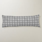 Coussins Longs à damiers motif de patchs 01 w (Dos)