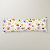 Coussins Longs Abeille & Fleurs (Dos)