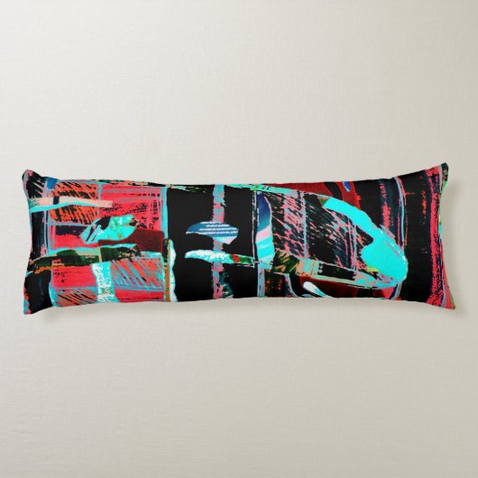 Coussins Longs Abstract Freedom – Custom Brushed Polyester Body P (Dos)