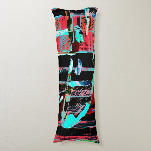 Coussins Longs Abstract Freedom – Custom Brushed Polyester Body P (Devant (Vertical))