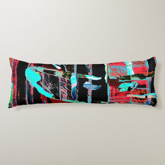 Coussins Longs Abstract Freedom – Custom Brushed Polyester Body P (Devant)