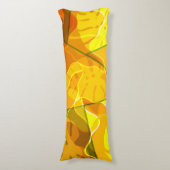 COUSSINS LONGS ABSTRACT TROPICAL LEAVES  (Devant (Vertical))