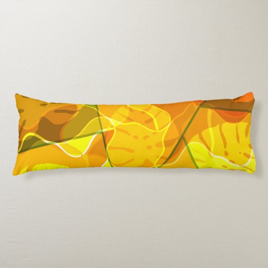 COUSSINS LONGS ABSTRACT TROPICAL LEAVES  (Devant)