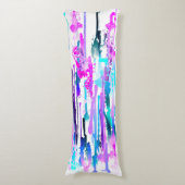 Coussins Longs Abstract Watercolor (Devant (Vertical))