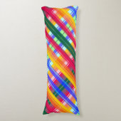 Coussins Longs abstraction motif folklorique (Devant (Vertical))