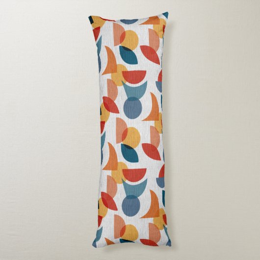 Coussins Longs Abstrait géométrique brillant (Dos (Vertical))