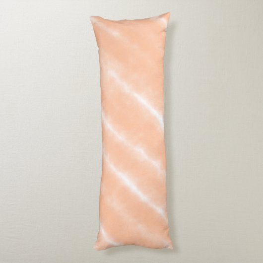 Coussins Longs Abstrait Peach Fuzz Aquarelle Motif Moderne (Dos (Vertical))