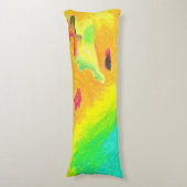 Coussins Longs Abstrait thermique par AnyaC (Devant (Vertical))