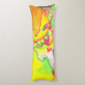 Coussins Longs Abstrait thermique par AnyaC (Dos (Vertical))