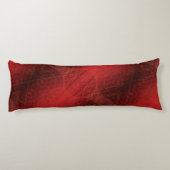 Coussins Longs Acceptation | Médaillons de méditation rouge (Dos)